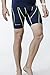 TSLA Men's Athletic Compression Shorts, Sports Performance Active Cool Dry Running Tights, Zero Shorts Navy & Yellow, Large