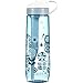Brita 23.7 Ounce Hard Sided Water Bottle with 1 Filter, BPA Free, Printed Blue
