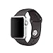 Huanlong New Soft Silicone Sport Style Replacement Iwatch Strap Band for Apple Wrist Watch Series 1 Series 2 (Cocoa 38mm S/M)