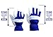 Garden Gloves Goatskin Leather - Working Gloves,Comfort Fit 3D Mesh Improves Dexterity and Breathability - Plant a Rose Garden, Trim Trees- Improved Scratch Resistance - Small