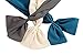 Sea Team Twist Bow Wired Headbands Scarf Wrap Hair Accessory Hairband (6 Packs)