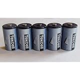 5PC Tekcell 1/2AA SB-AA02 3.6V Lithium Primay Batteries - Made in Korea
