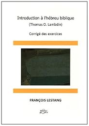 Introduction à l'hébreu biblique