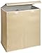 Honey-Can-Do Large Dual Laundry Hamper with Lid, Natural Resin