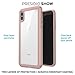Speck Products Presidio Show iPhone XS Max Case, Clear/Rose Gold
