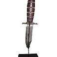 Clearco Artifact multi purpose display stand for collectibles, art objects, ceremonial dagger, decorative knife, cell phone, celt, statue, or artifacts for collections, exhibits and shows