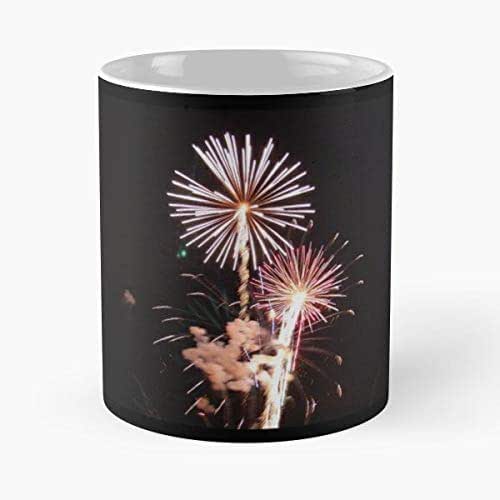 Fireworks Bright Firework Coffee Mugs Unique Ceramic
