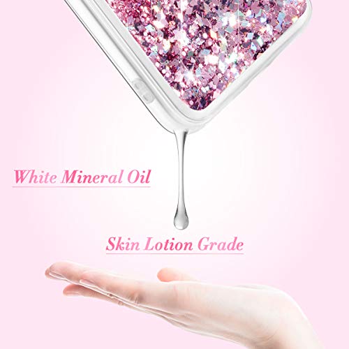 iPhone 6 6S 7 8 Case, Caka iPhone 6S Glitter Case with Tempered Glass Screen Protector Bling Flowing Floating Luxury Glitter Sparkle Soft TPU Liquid Case for iPhone 6 6S 7 8 (4.7 inch) (Rose Gold) iPhone 6 6S 7 8 Case, Caka iPhone 6S Glitter Case with Tempered Glass Screen Protector Bling Flowing Floating Luxury Glitter Sparkle Soft TPU Liquid Case for iPhone 6 6S 7 8 (4.7 inch) (Rose Gold)