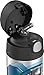 THERMOS FUNTAINER F4101 Stainless Steel Kids Bottle, 12 Ounce, Black Panther