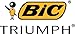 BIC Triumph 537RT Retractable Gel Medium Point Pen, 0.7mm, Black, 12 Pens