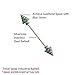 BodyJ4You Industrial Barbell Tribal Arrow Surgical Steel 14G Cartilage Earring