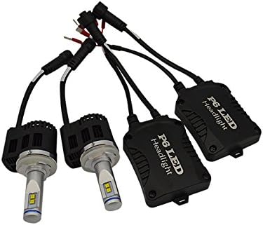 Autoki Car LED Headlight Bulbs H15 Hi/low beam Conversion Kit with Philips ZES Chips 110W 1,0400LM