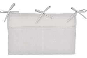 Hanging Storage Bag Crib Pocket Baby Bed Linen Bedside Muitifuctional Organizer for Diaper Cot Toy Hanging Pocket Organizer