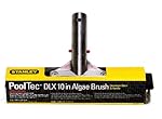 Stanley 20877 10" Aluminum-Back Algae Brush w/ Stainless Steel Bristles