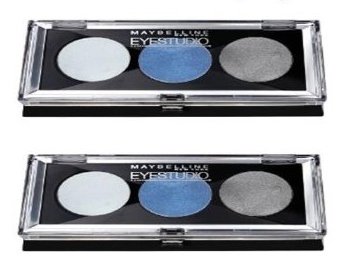 Maybelline Eyestudio Trio Cream Eyeshadow Set - #10 Blue Freeze
