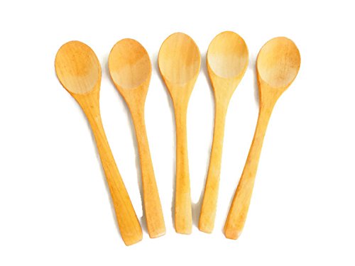 Wooden Spoon with 6.5" Long (5 pieces)