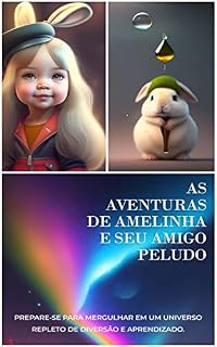 Livro As Aventuras de Amelinha e seu Amigo Peludo