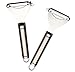 StarPack Premier 2 Pack Mixed Peeler Set - Julienne & Vegetable Peeler - Y-Shaped Kitchen Utensils