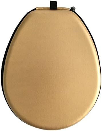 Hard PRO Headphones Case for LG Electronics Tone HBS-700 700W 730 750 760 800 810 850 900 910 Bluetooth Stereo Headset EVA Shockproof Protective Travel Bag Case for LG NOA Bluetooth Headsets - Gold