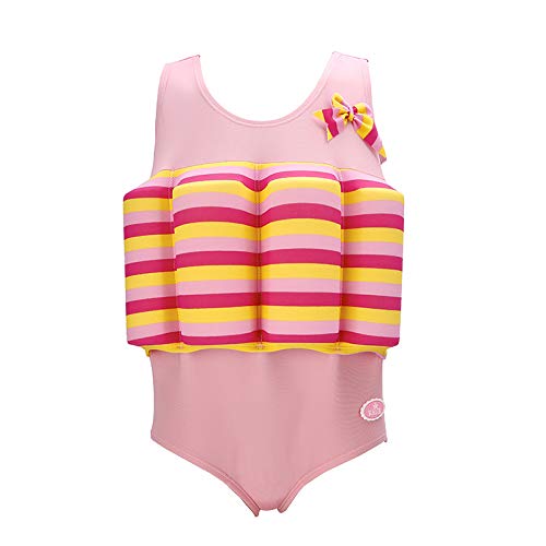 KATIE Cute and Fashion Children OnePiece Buoyancy Swimsuit Detachable