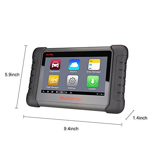 Autel MaxiDAS DS808 OBD2 Diagnostic Scanner with Key Coding and Reset Functions including Oil Reset, EPB, SAS, DPF, BMS, ABS, SRS, TPMS (Advanced Version of DS708; Same as MS906)