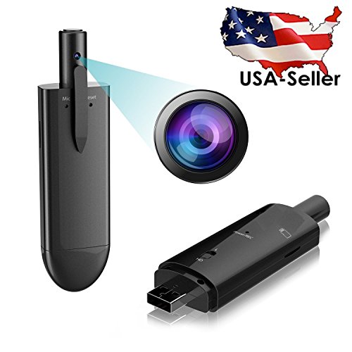 Pen Style Mini Pocket 720p High Definition HD Hidden Spy Security Surveillance Video Recorder DVR Body Camera, Built-in 720mAH Battery for 5 Hours Continuous Recording Time (JMC-HD088)