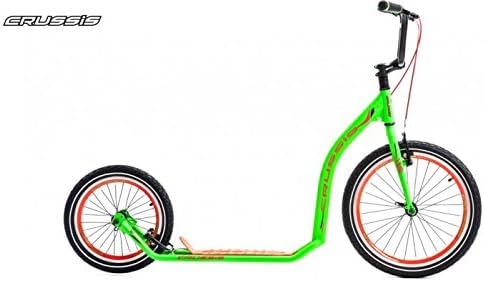 Crussis Active 4.3 6 ft. 5 in. Adult Sport Kick Scooter - Green