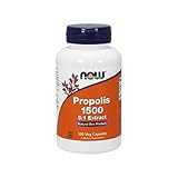 Now Foods Propolis 1500mg, Capsules, 100-Count