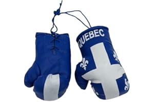 AT Brands Mini Boxing Gloves Sports Souvenirs Auto Displays - (Quebec)