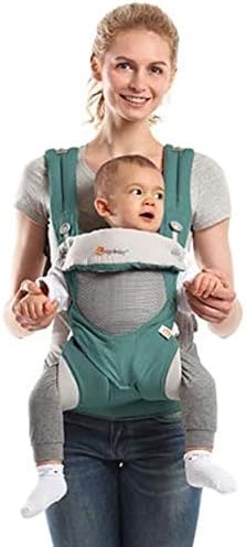 EgoBaby 360 Baby Carrier 4 Position Green Lightweight and Breathable