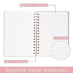 Oneirom Spiral Notebook-6.10" x 8.19" College Ruled