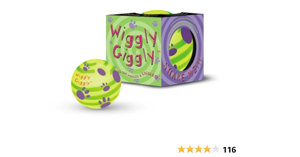 Pet Supplies Pet Toy Balls Multipet Wiggly Giggly Ball Small 4 5 Inch Dog Toy Amazon Com