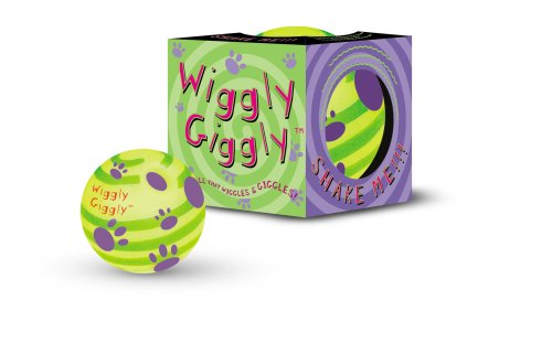 Multipet Wiggly Giggly Ball Small 4.5-Inch Dog Toy