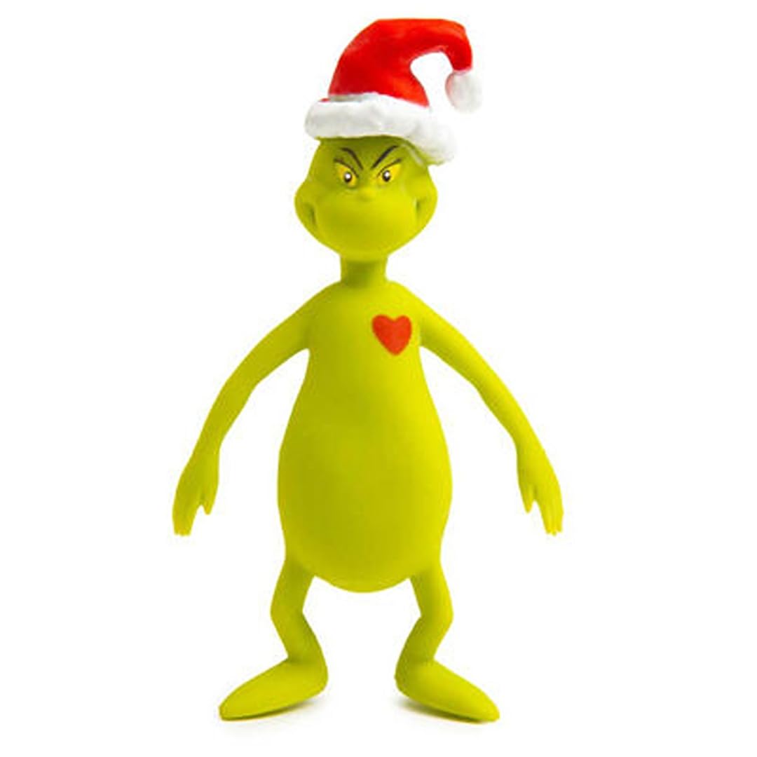 Dr Seuss The Grinch Stretchy Grinch Santa Toy