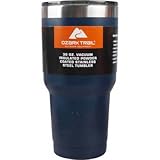 Ozark Trail 30-Ounce Double-Wall, Vacuum-Sealed Tumbler (Navy)