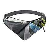 YUOTO Waist Pack with Water Bottle Holder for Running Walking Hiking Runners Hydration Belt fit Maximum 27oz and iPhone 8 Plus Men Women