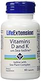 Vitamins D and K with Sea-Iodine 60 Capsules