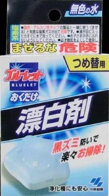 Amazon 小林製薬 ブルーレットおくだけ 漂白剤 無色の水 つめ替用 48点セット ｺﾊﾞﾔｼｾｲﾔｸ トイレ洗剤