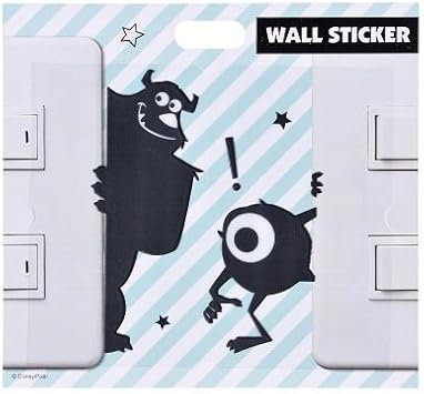 Amazon Disney Store ディズニーストア ウォールステッカー モンスターズインク マイク サリー ウォールステッカー オンライン通販