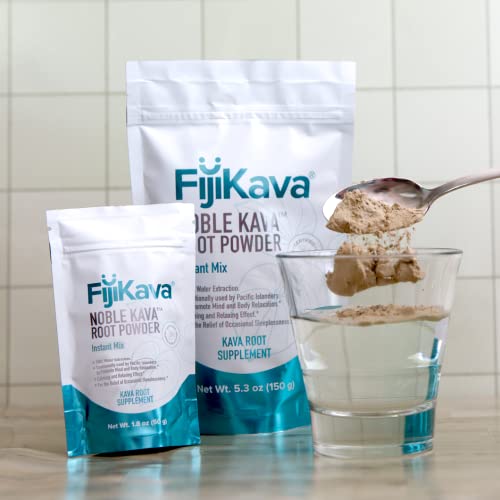 FijiKava Micronized Kava Instant Extract Powder from 100 Certified