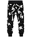 Men's Star Printing Hip Hop Sweat Pants Harem Dance Jogger Baggy Trousers Slack