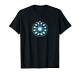 Mens Arc Reactor - Cool Design Emblem Costume T-shirt Large Black