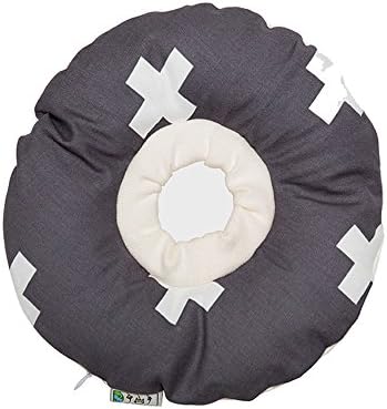 UJUCAT Kitty Cone Protective Recovery Dog Donut Collar O-Donut Plus Small Medium Large (S)