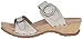 Dansko Women's Manda Slide Sandal, Oyster Washed Leather, 38 EU/7.5-8 M US