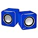 ARCTIC S111 USB-Powered Portable Stereo Speakers for Tablet/eReader/MP3/Computers, Balanced Treble/Superior Bass - Blue