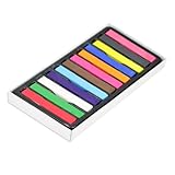 BONAMART  New 12 Colors DIY Fast Non-toxic Temporary Pastel Hair Extension Painting Dye Chalk