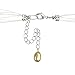 Multi Strand Peach Freshwater Floating Cultured Pearl Necklace