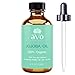 PURE JOJOBA OIL for Hair, Face, & Nails, 100% Organic, Natural, Unrefined & Cold Pressed for Best Results, 4 Oz