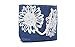 Beach Bag Tote Bags for Women Ladies Large Summer Shoulder Bag With Pocket Carrier Bag Flower (BLUE)