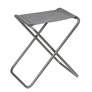 Lafuma Compacte klapkruk voor onderweg, PH, Texplast, grijs, LFM2836-8544